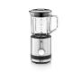 WMF KITCHENminis 0416490011 0,8 L Frullatore da tavolo 400 W Nero, Acciaio inox, Trasparente