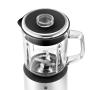 WMF KITCHENminis 0416490011 0,8 L Batidora de vaso 400 W Negro, Acero inoxidable, Transparente