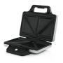 WMF 0415150011 sandwichera 800 W Negro, Plata