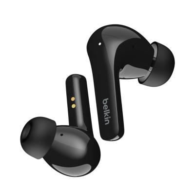 Belkin SOUNDFORM Flow Auriculares Inalámbrico Dentro de oído Llamadas Música USB Tipo C Bluetooth Negro