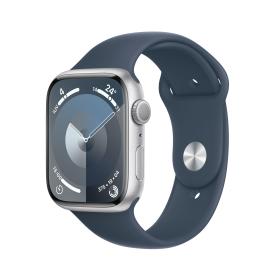 Apple Watch Series 9 45 mm Digital 396 x 484 Pixel Touchscreen Silber WLAN GPS