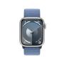 Apple Watch Series 9 41 mm Digital 352 x 430 Pixeles Pantalla táctil Plata Wifi GPS (satélite)