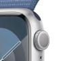 Apple Watch Series 9 41 mm Digital 352 x 430 Pixeles Pantalla táctil Plata Wifi GPS (satélite)