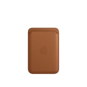 Apple iPhone Leather Wallet with MagSafe - Saddle Brown