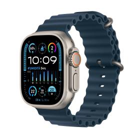 Apple Watch Ultra 2 OLED 49 mm Numérique 410 x 502 pixels Écran tactile 4G Titane GPS (satellite)