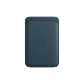 Apple iPhone Leather Wallet with MagSafe - Baltic Blue