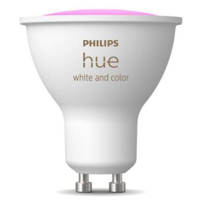 Philips Hue White and Color ambiance GU10 Spot d'éclairage intelligent 4,2 W