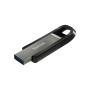 SanDisk Extreme Go unidad flash USB 128 GB USB tipo A 3.2 Gen 1 (3.1 Gen 1) Acero inoxidable