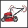 Einhell GC-PM 40 2 S Tondeuse à gazon poussée Essence Noir, Rouge