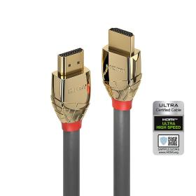 Lindy 1m Ultra High Speed HDMI Cable, Gold Line