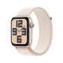 Apple Watch SE OLED 44 mm Digital 368 x 448 Pixeles Pantalla táctil Beige Wifi GPS (satélite)