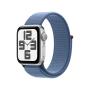 Apple Watch SE OLED 40 mm Digital 324 x 394 Pixel Touchscreen Silber WLAN GPS