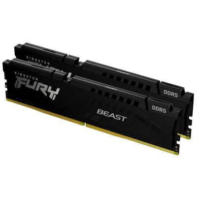 Kingston Technology FURY Beast 32 GB 6400 MT s DDR5 CL32 DIMM (Kit of 2) Black EXPO