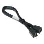 Highpoint 8643-8643-060 cable Serial Attached SCSI (SAS) 0,6 m Negro