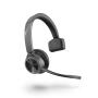 POLY Voyager 4310 UC Auriculares Inalámbrico Diadema Oficina Centro de llamadas USB Tipo C Bluetooth Negro