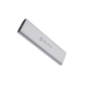 S3Plus Technologies S3SSDE2T0SL external solid state drive 2 TB USB Type-C 3.2 Gen 2 (3.1 Gen 2) Silver