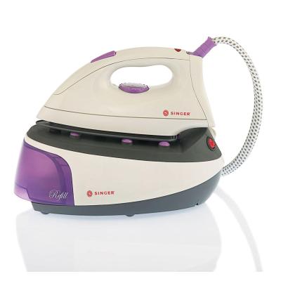 SINGER SHG 2627 Centrale vapeur 850 W 0,8 L Semelle en céramique Gris, Violet, Blanc