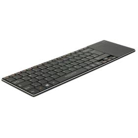 DeLOCK 12454 clavier pour tablette Micro-USB Noir