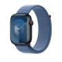 Apple MT5H3ZM A accessorio indossabile intelligente Band Blu Nylon, Poliestere riciclato, Spandex