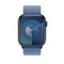 Apple MT5H3ZM A accessorio indossabile intelligente Band Blu Nylon, Poliestere riciclato, Spandex