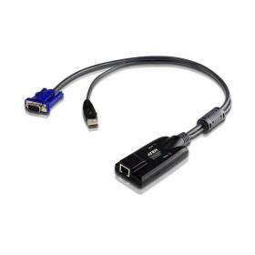 ATEN Adaptador KVM VGA USB con Virtual Media