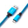 Cablemod CM-PKCA-CWAW-OW150OW-R cable USB 1,5 m USB A Micro-USB B Azul