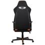 Nitro S300 Silla para videojuegos de PC Asiento de malla Negro, Naranja