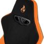 Nitro S300 PC-Gamingstuhl Netz-Sitz Schwarz, Orange