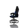 Nitro Concepts C100 Silla para videojuegos de PC Asiento acolchado Negro, Azul