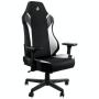 Nitro Concepts X1000 Silla para videojuegos de PC Asiento acolchado Negro, Blanco