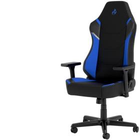 Nitro Concepts X1000 Sedia da gaming per PC Sedia tappezzata Nero, Blu