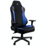 Nitro Concepts X1000 Sedia da gaming per PC Sedia tappezzata Nero, Blu