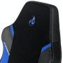 Nitro Concepts X1000 Sedia da gaming per PC Sedia tappezzata Nero, Blu