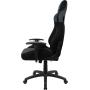 Aerocool EARL AeroSuede Silla para videojuegos universal Negro, Azul