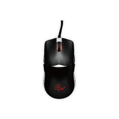 Ducky Feather Maus Gaming Beidhändig USB Typ-A Optisch 16000 DPI