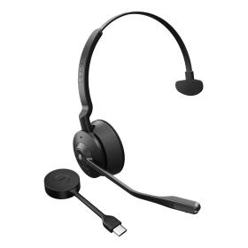 Jabra Engage 55 SE Casque Sans fil Arceau Bureau Centre d'appels Noir