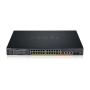 Zyxel XMG1930-30HP Managed L3 2.5G Ethernet (100 1000 2500) Power over Ethernet (PoE) 1U Schwarz