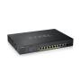 Zyxel XS1930-12HP-ZZ0101F Netzwerk-Switch Managed L3 10G Ethernet (100 1000 10000) Power over Ethernet (PoE) Schwarz