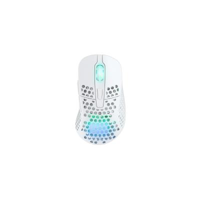 CHERRY XTRFY M4 RGB ratón Juego mano derecha RF Wireless + USB Type-C Óptico 19000 DPI