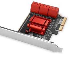 Axagon PCES-SA6 interface cards adapter Internal SATA