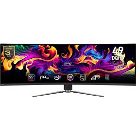 MSI MPG 491CQPDE QD-OLED computer monitor 124.5 cm (49") 5120 x 1440 pixels DQHD QDOLED Black