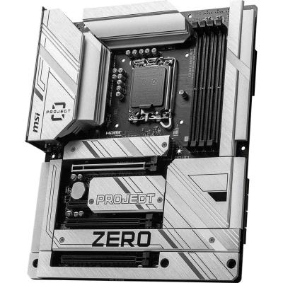 MSI Z790 PROJECT ZERO Motherboard Intel Z790 LGA 1700 ATX