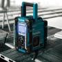 Makita DMR301 radio Portátil Digital Negro, Verde azulado