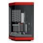 HYTE Y70 Midi Tower Black, Red