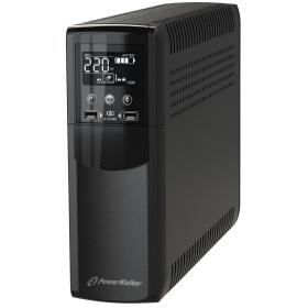 PowerWalker VI 1000 CSW FR sistema de alimentación ininterrumpida (UPS) Línea interactiva 1 kVA 6000 W 4 salidas AC