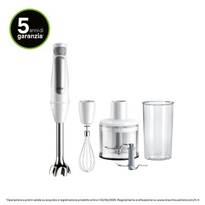 Braun MultiQuick 7 MQ7035I Minipimer Frullatore ad immersione Silver