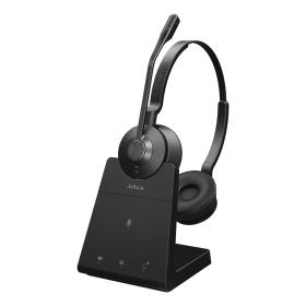 Jabra Engage 45 SE Casque Sans fil Arceau Bureau Centre d'appels Noir