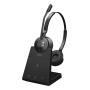 Jabra Engage 45 SE Casque Sans fil Arceau Bureau Centre d'appels Noir