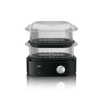 Braun FS 5100 steam cooker 2 basket(s) Countertop 850 W Black