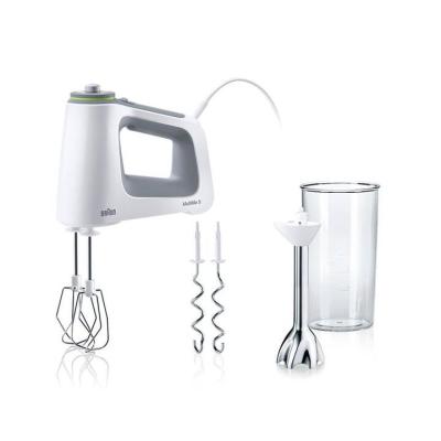 Braun HM 5107 WH Hand mixer 750 W Grey, White